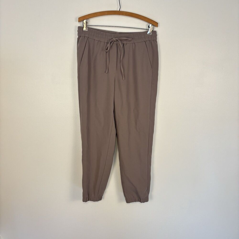 J. Crew Factory Size 8 Gray Jogger Pants C2371 Sleek Slouchy Casual